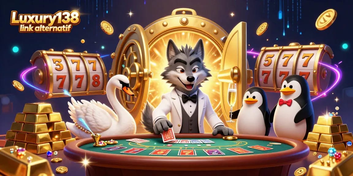 Experience the excitement of Luxury138 link alternatif at a casino table surrounded by charm and fortune.