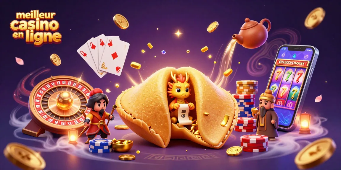 Découvrez les atouts du meilleur casino en ligne avec une illustration dynamique de jeu et de stratégie.