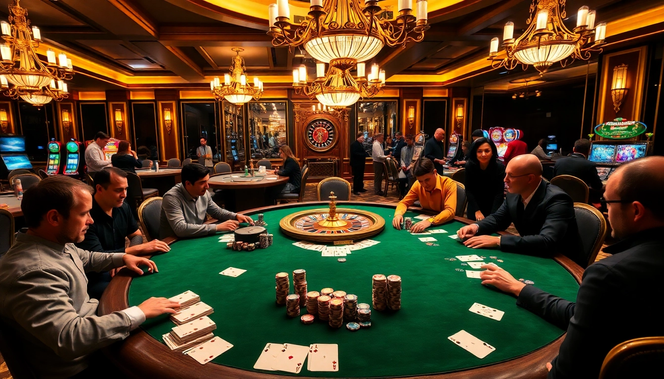 Vivez l'excitation dans un casino en ligne fiable avec des joueurs engagés dans le poker à enjeux élevés.