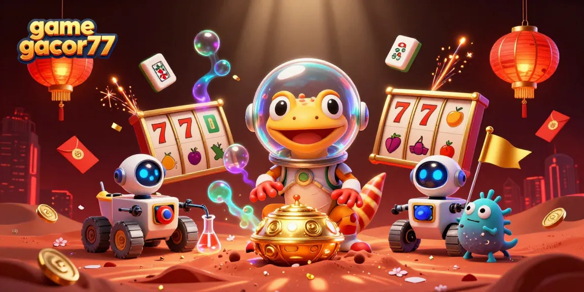 Menangkan hadiah di game gacor77 dengan gecko Mars dan kasino emas yang menakjubkan.