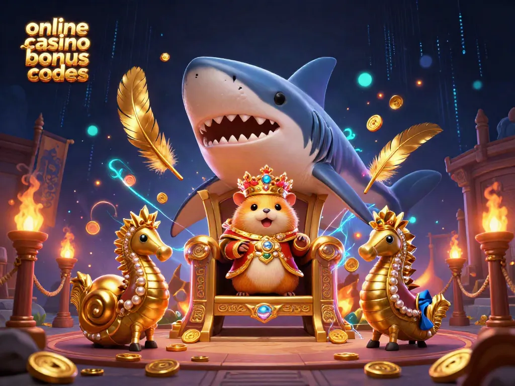 Discover exclusive online casino bonus codes while playing in a vibrant casino environment.