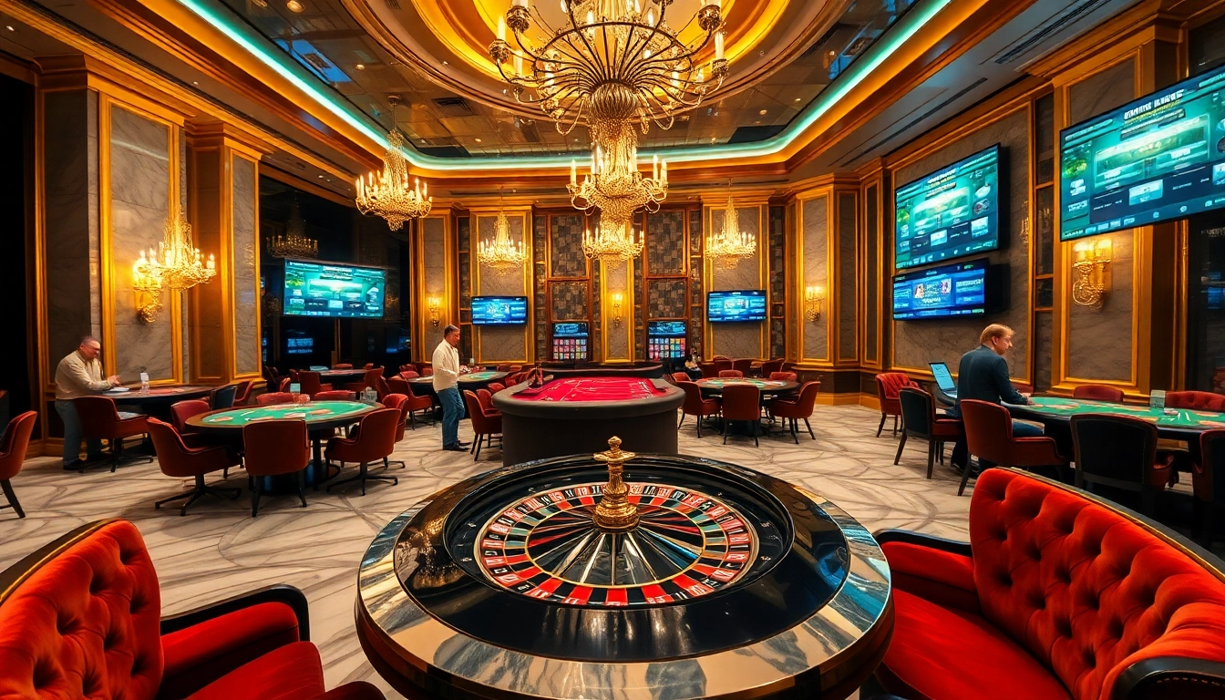 Ressentez l'excitation des meilleurs casinos en ligne avec des tables de jeu vibrantes et une ambiance professionnelle.