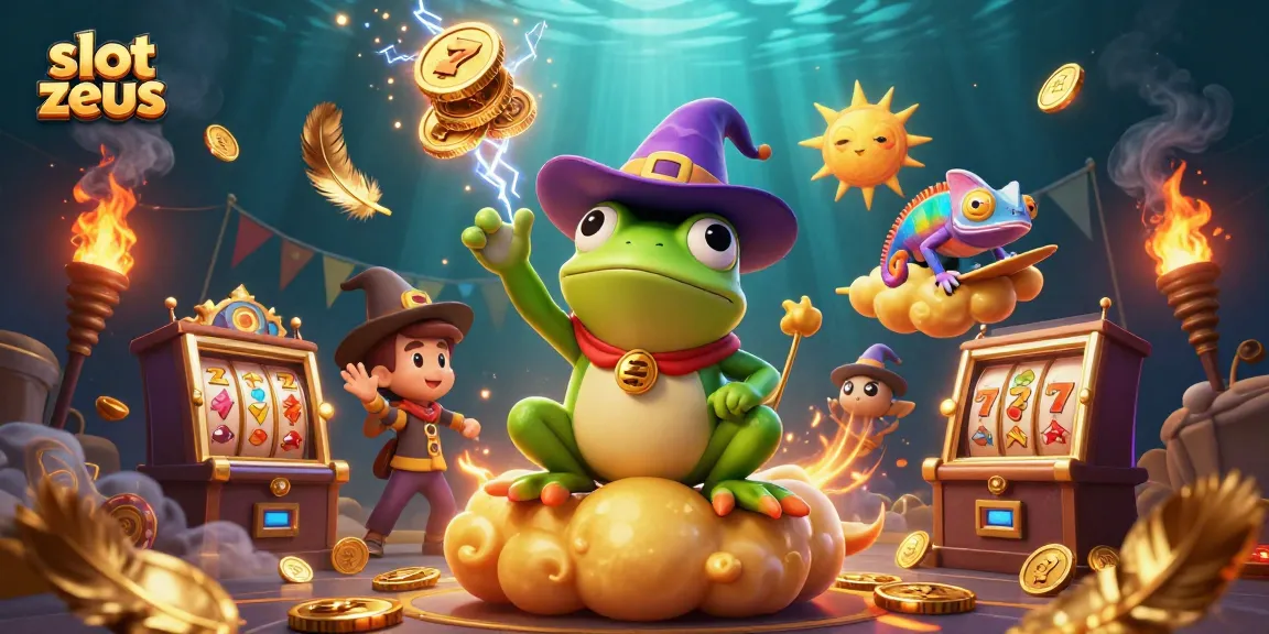 Win exciting jackpots with slot zeus in a vibrant, dynamic 3D casino illustration filled with animated elements.
