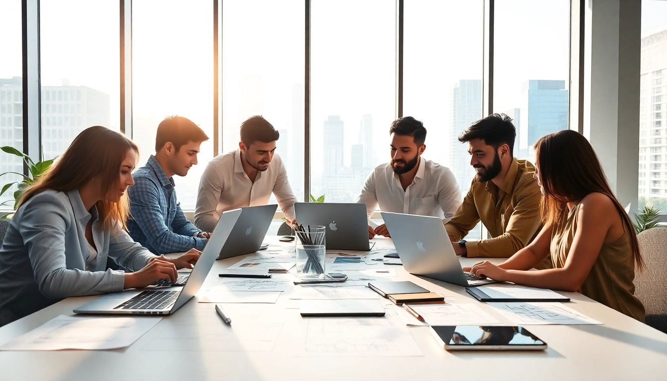 Hüsig Webdesign Marketing zeigt ein kreatives Team bei der Arbeit an modernen Webdesign Projekten.