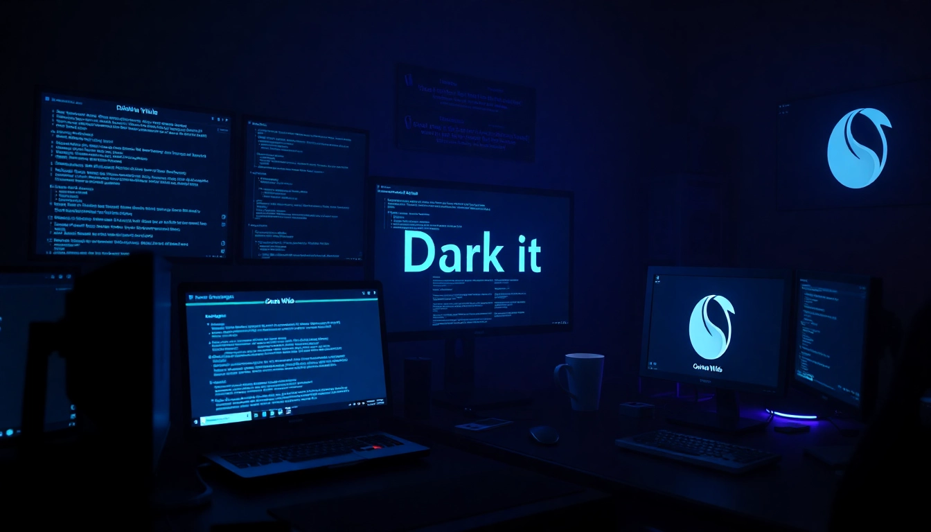 Discover the hidden wiki's dark web links in a visually striking digital workspace.
