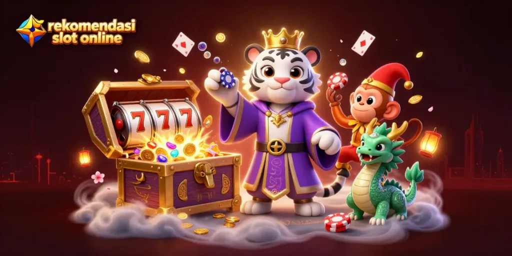Slot online rekomendasi terbaik tampil dengan karakter dan elemen permainan menarik.