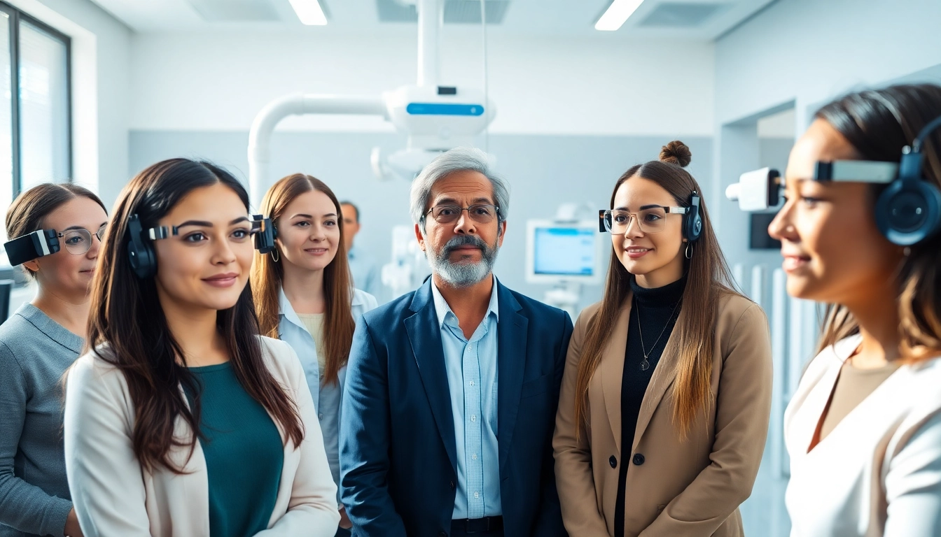 Individuals undergoing advanced health screening Sydney at a professional medical facility, showcasing peace and assurance.