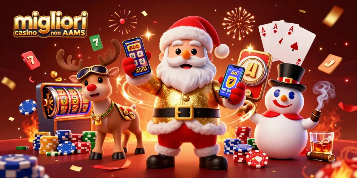 Giocando nei migliori casino non AAMS con slot, poker e vincite entusiasmanti.