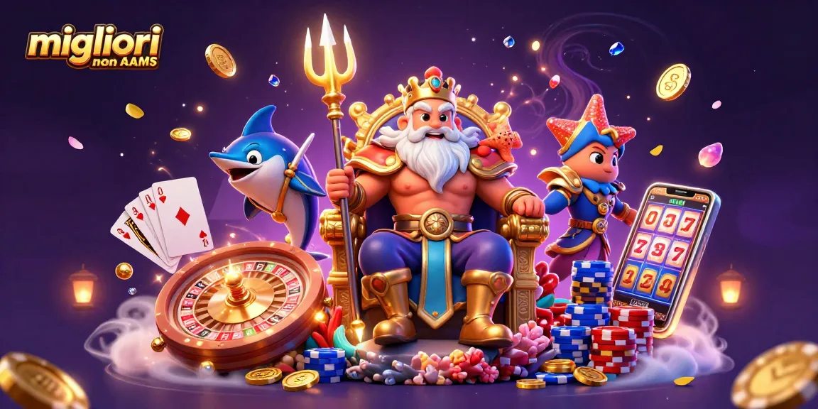 Gioca nei migliori casino non AAMS e scopri il divertimento con slot e roulette affascinanti.