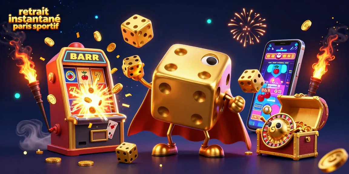 Retrait instantané paris sportif : gains immédiats avec un bookmaker en ligne sûr.