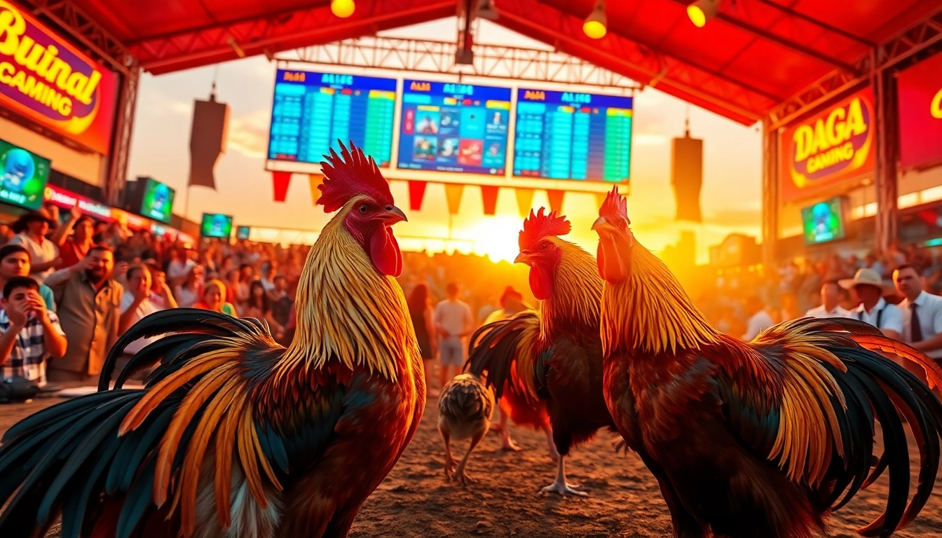 DAGAWIN.LIVE offers thrilling live cockfighting events with vibrant atmosphere and professional dealers.