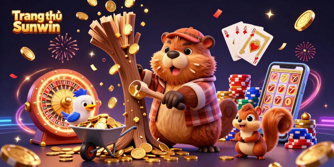 Experience thrilling gameplay at Trang chủ Sunwin with exciting golden coin rewards and vibrant casino elements.