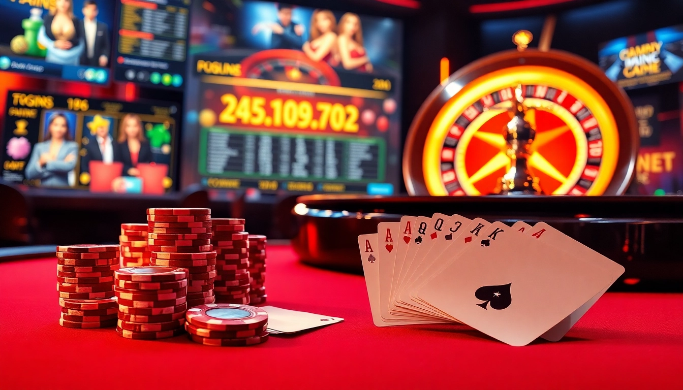 Joueurs engagés aux meilleurs casino en ligne avec un gameplay de poker et de roulette captivant dans une salle numérique dynamique.