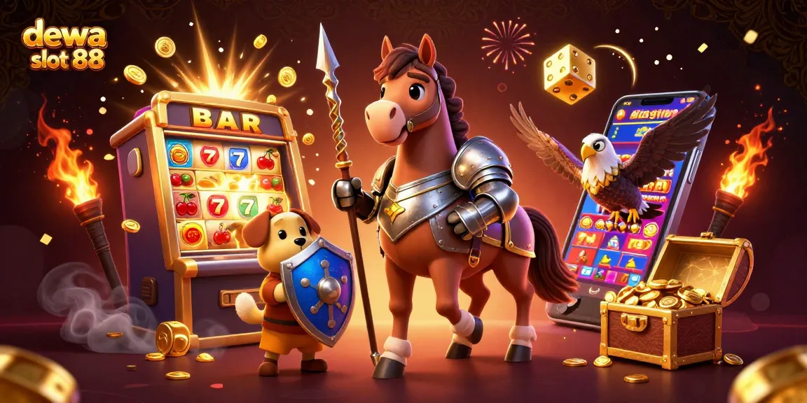 Gambaran menarik dari dewa slot 88 yang menunjukkan jackpot dan keseruan permainan slot.