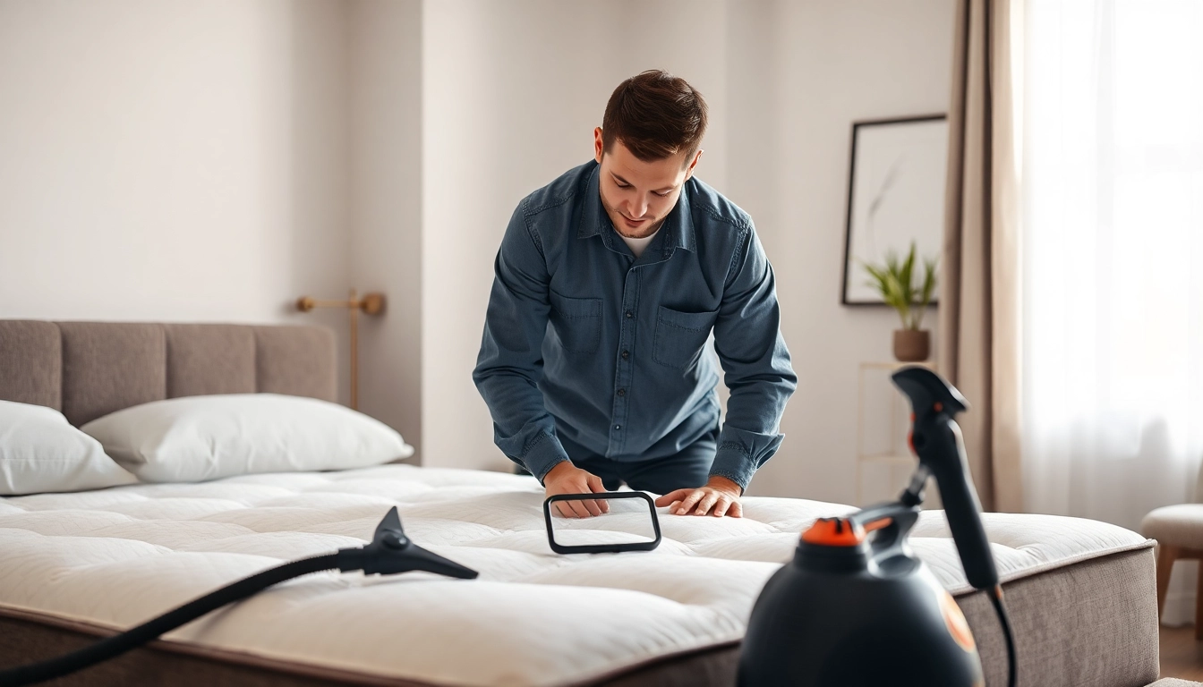 Effective inspection for affordable bed bug control in a modern bedroom environment