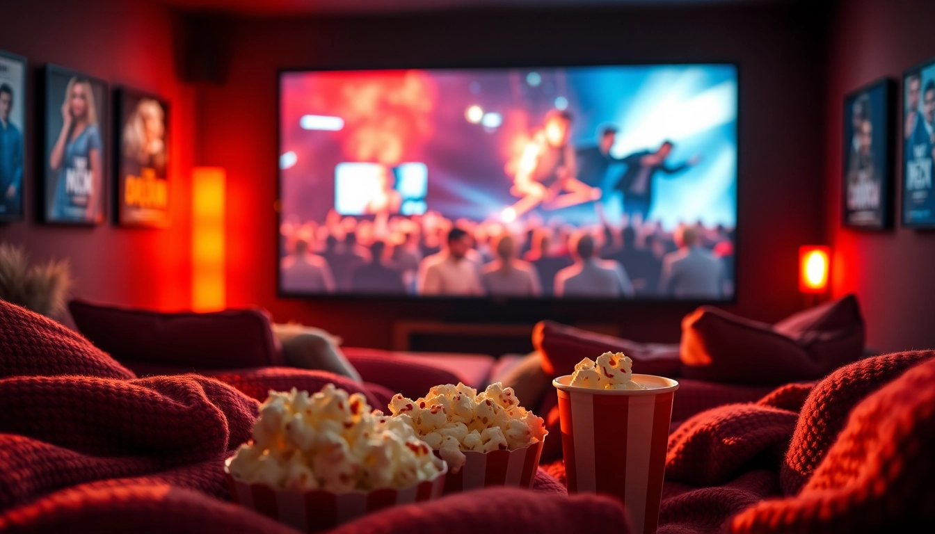 ดูหนังฟรี ในบรรยากาศที่อบอุ่นและน่าสนุกของการดูหนังที่บ้าน
