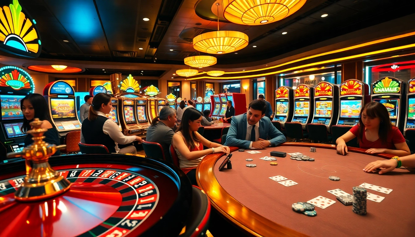Experience the thrill of casino gaming with depo 5k options at vibrant tables and machines.