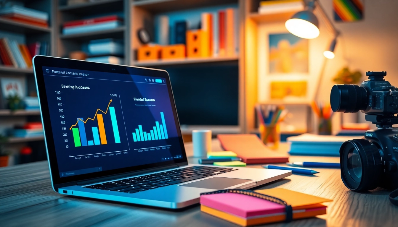 Learn how to get paid for content creation fast in a vibrant, professional workspace.