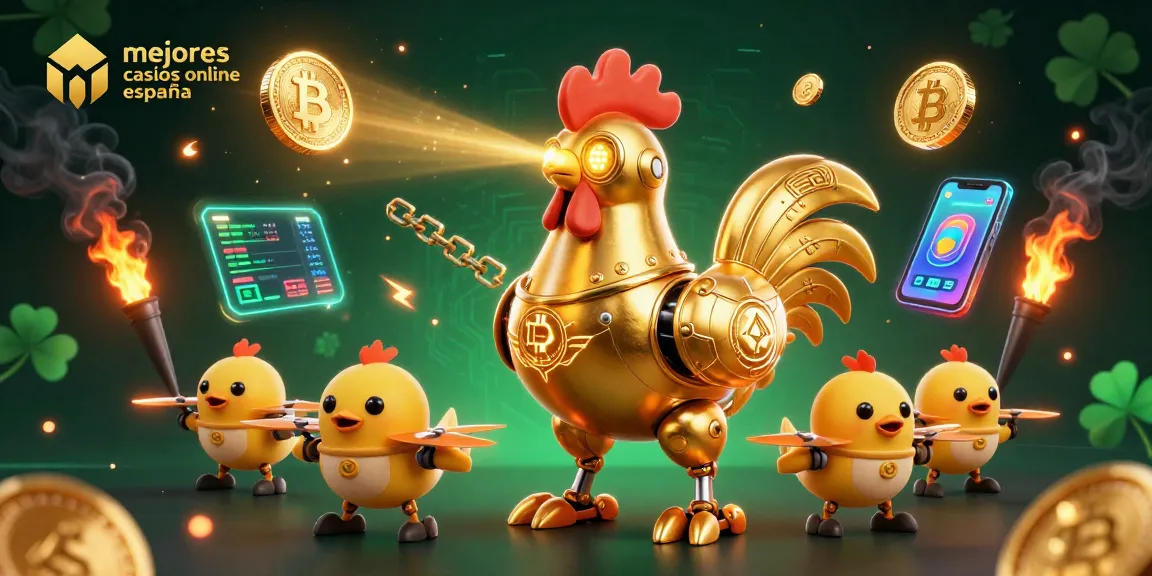 Visualiza los mejores casinos online en España con una emocionante ilustración en 3D.