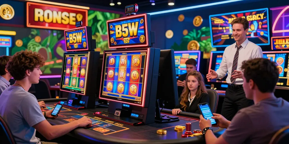 Exciting gaming at new online casinos featuring diverse players and vibrant promotions.