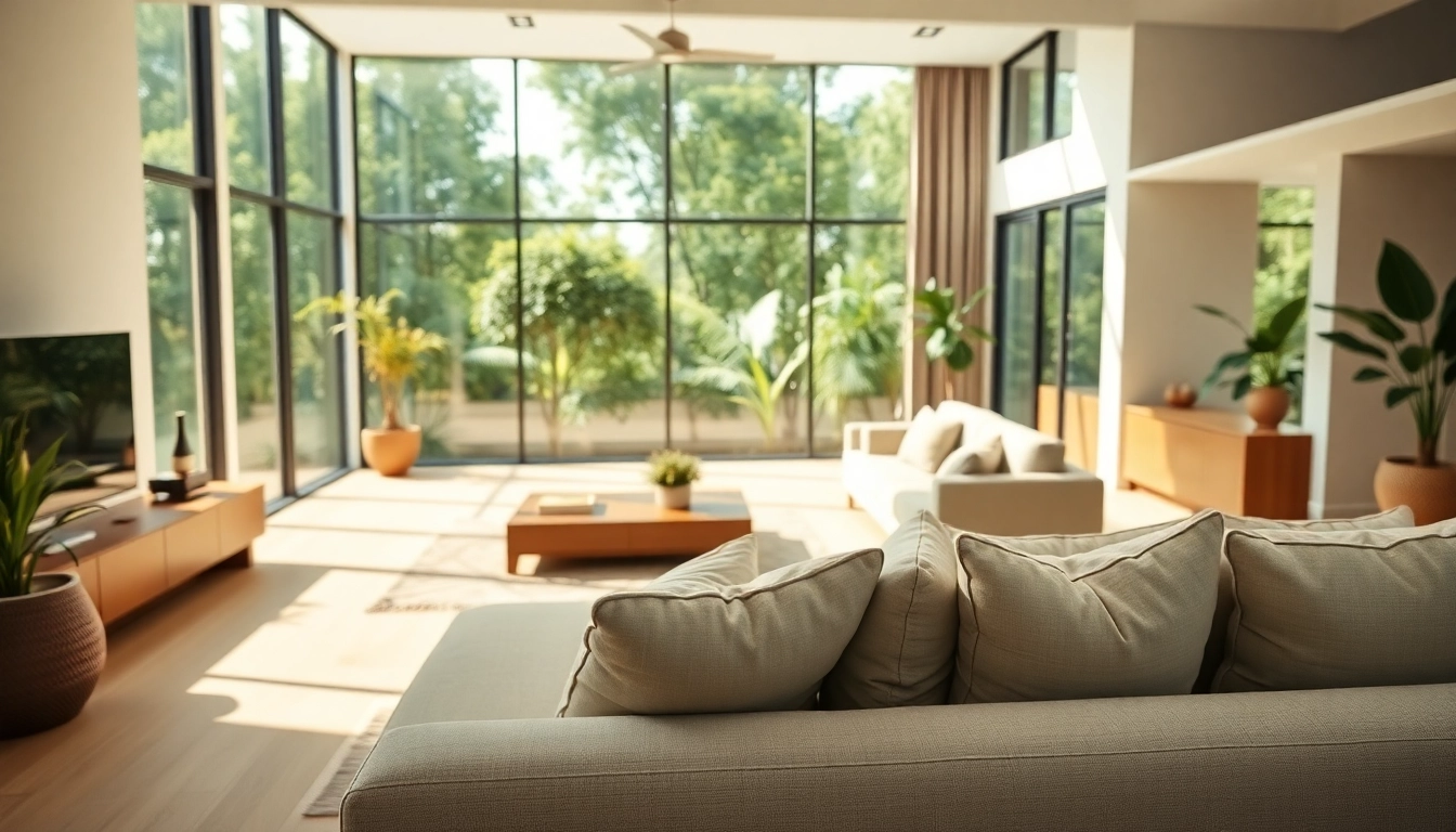 Experience Seamless Living in a bright, airy interior with minimalist design and natural light.