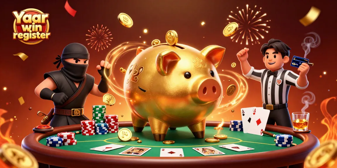 Play Yaar win register and unlock incredible casino rewards and games in this vibrant scene.