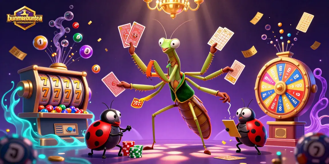 Menangkan hadiah di bunmeebuntea dengan mesin slot bergaya ceria dan elemen unik.