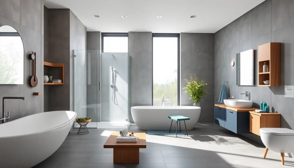 Gestalten Sie Ihr Badezimmer mit hochwertigen Produkten von sonni sanitär GmbH, modern und einladend.