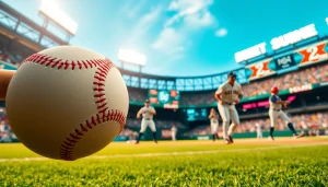 mlb중계의 에너지 넘치는 MLB 경기 순간을 포착한 이미지