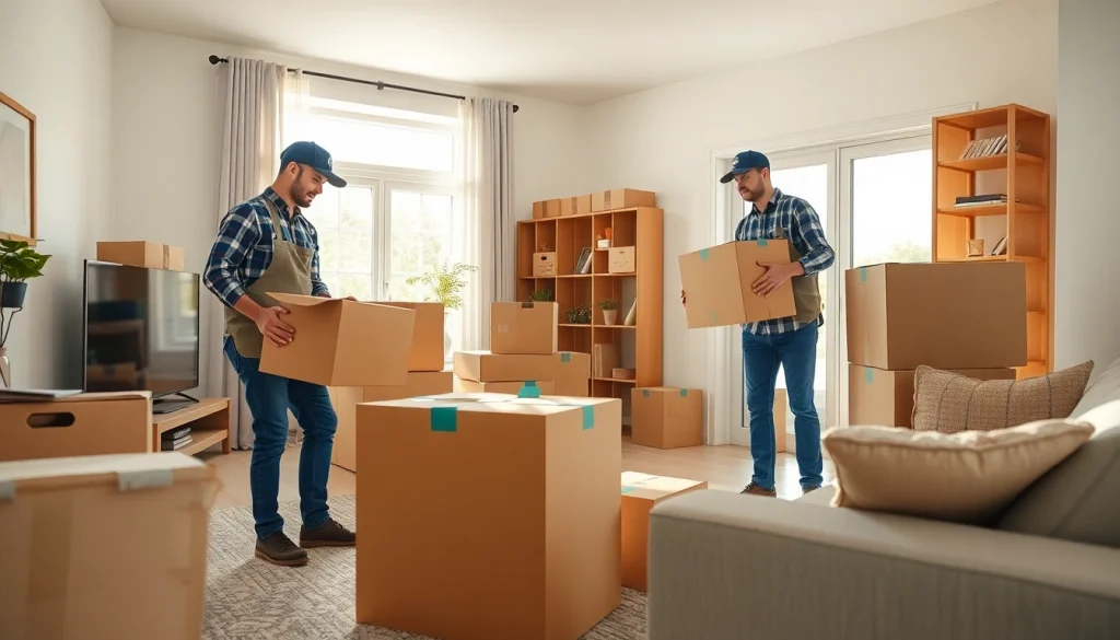 Professional movers efficiently relocating belongings, representing the best movers in Vancouver.
