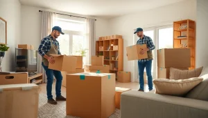 Professional movers efficiently relocating belongings, representing the best movers in Vancouver.