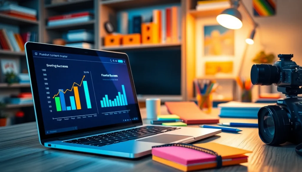 Learn how to get paid for content creation fast in a vibrant, professional workspace.