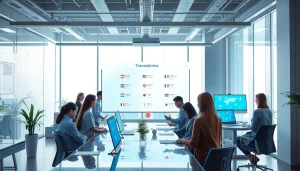 Immersive workspace featuring网易有道翻译 tools for effective collaboration.