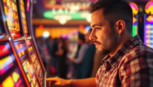 Menangkan slot depo 1000 dengan mesin slot menarik dan suasana kasino yang menggembirakan.