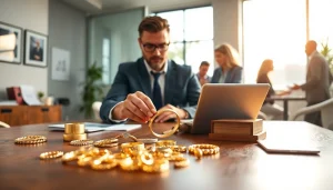 Acquista e valuta oro con esperti nel settore compro oro, in un ambiente professionale.