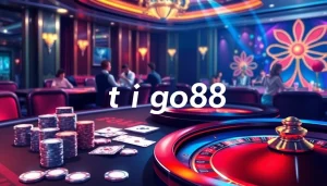 Experience the thrill as you tải go88 on your device while playing top casino games in a vibrant setting.