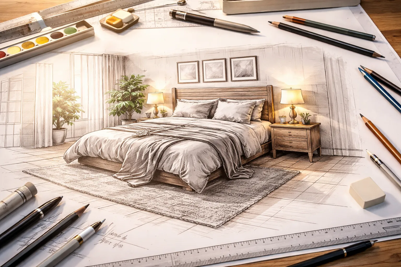 Mastering Bed Drawing: A Step-by-Step Guide for All Skill Levels