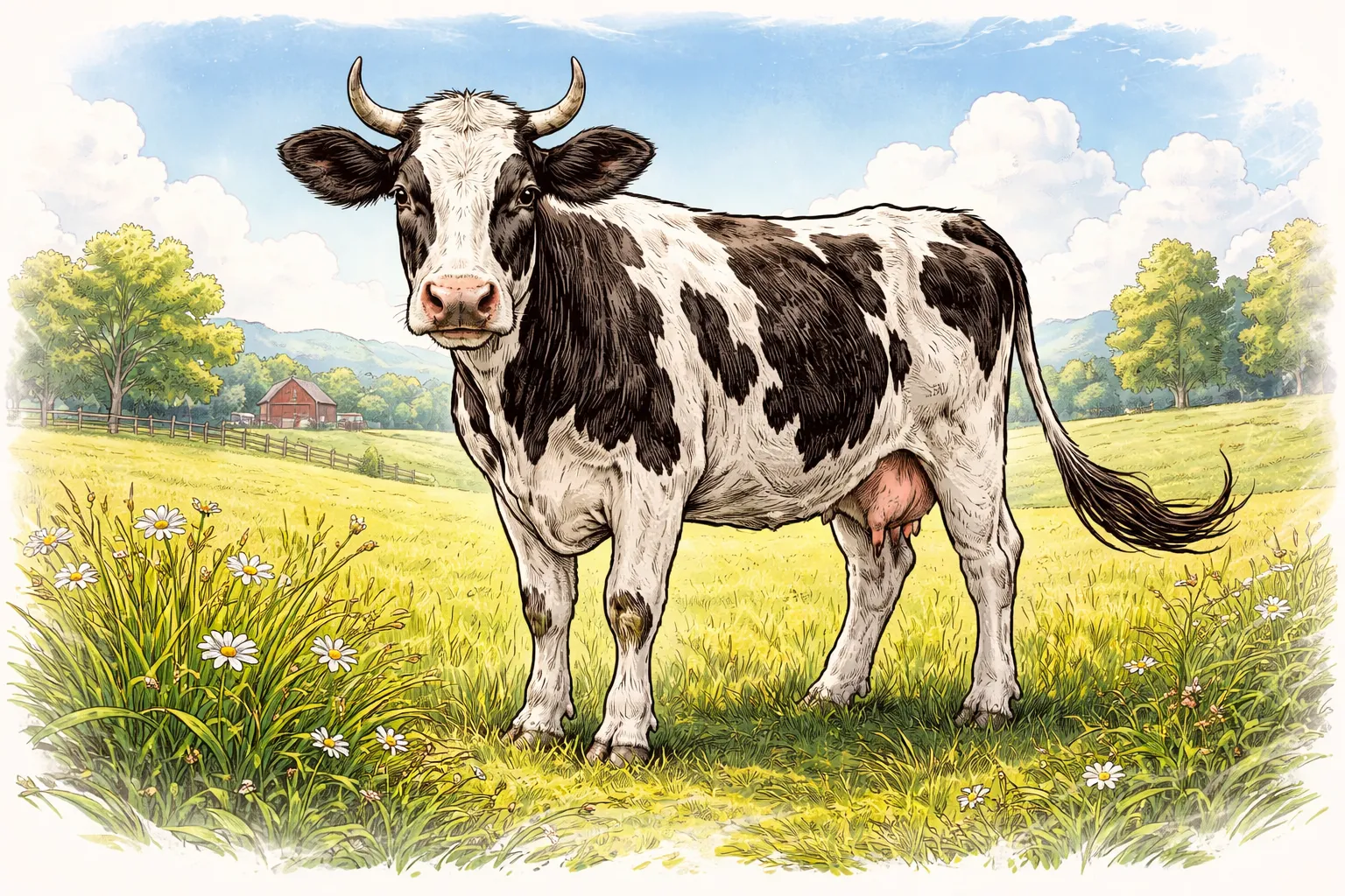Cow Drawing: A Creative and Fun Way to Express Art for All Ages